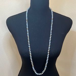Glass bead necklace